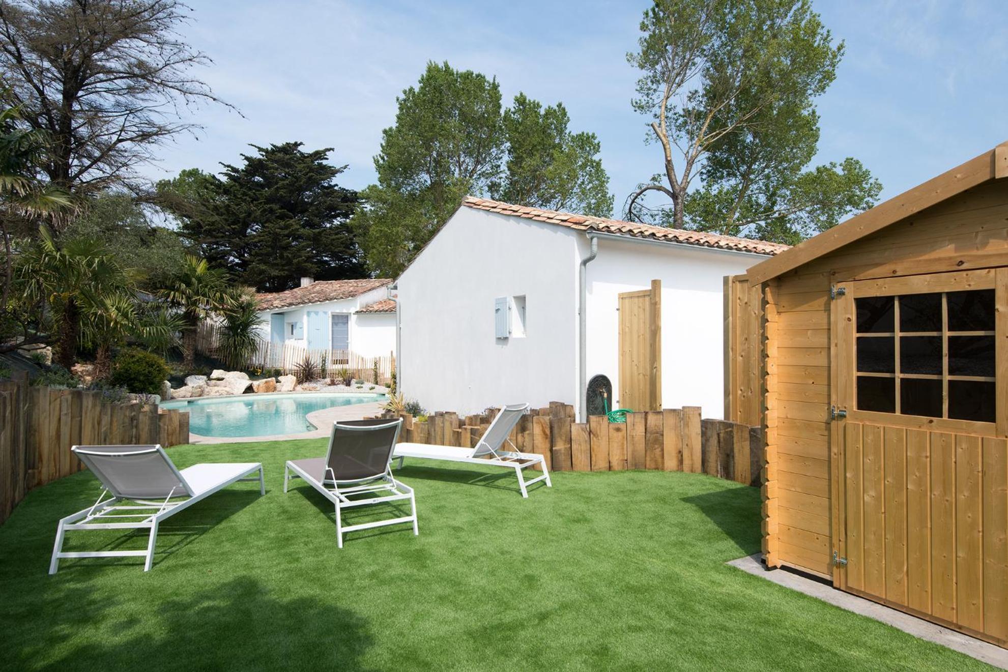 Tres Belle Villa Avec Piscine Le Bois-Plage-en-Ré Buitenkant foto